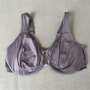 Warner's Lilac Soft Purple Sleek Satin Women's Bra